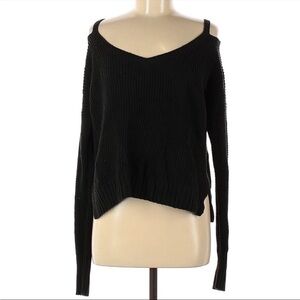 Hollister Black Off-Shoulder Sweater